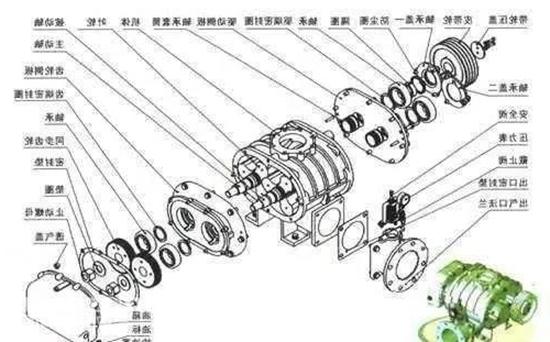 罗茨鼓风机原理及结构图文